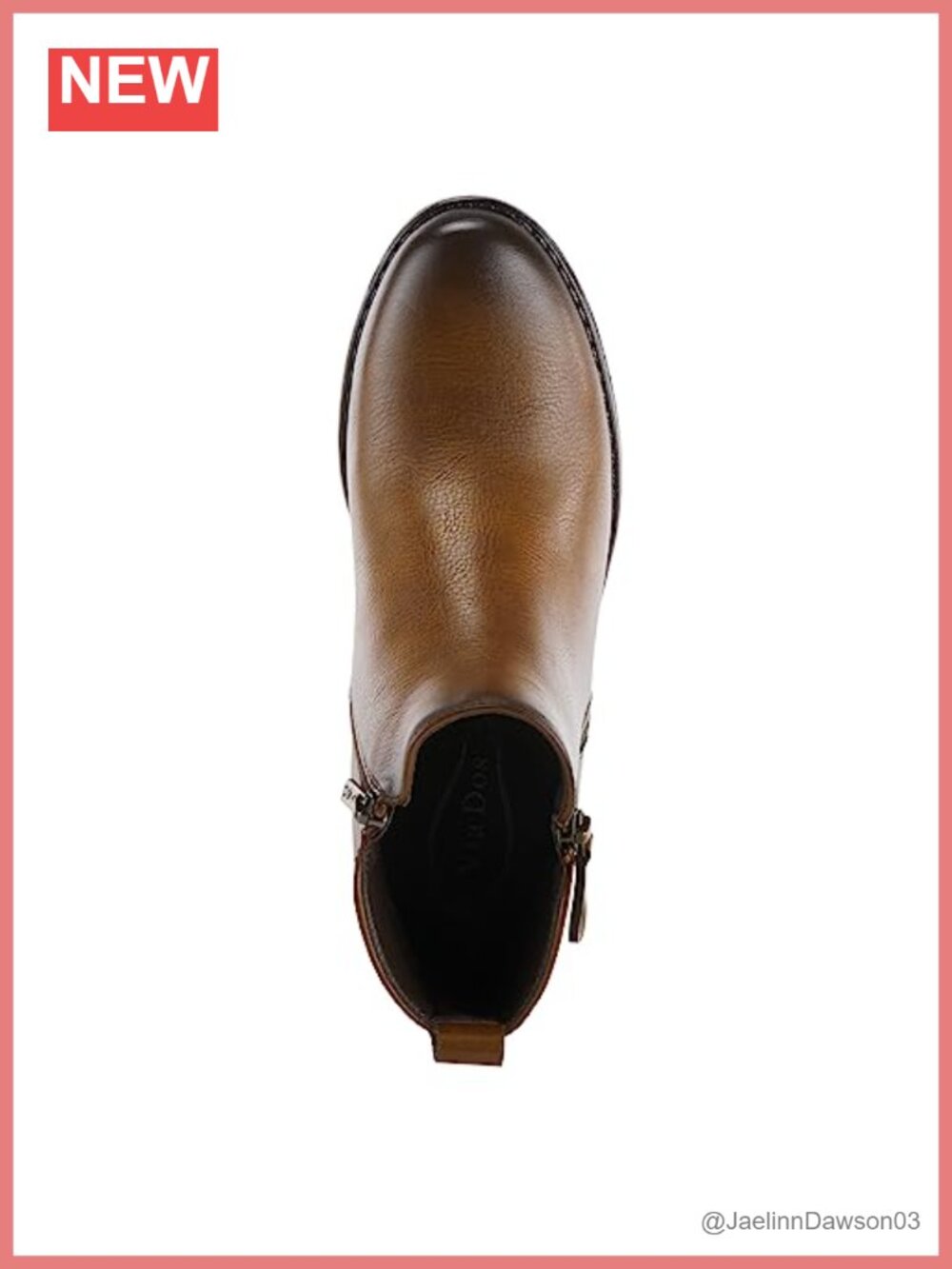 Waterproof Faux Fur Lined Ankle Boots with Zipper Closure - Picture 4 of 6
